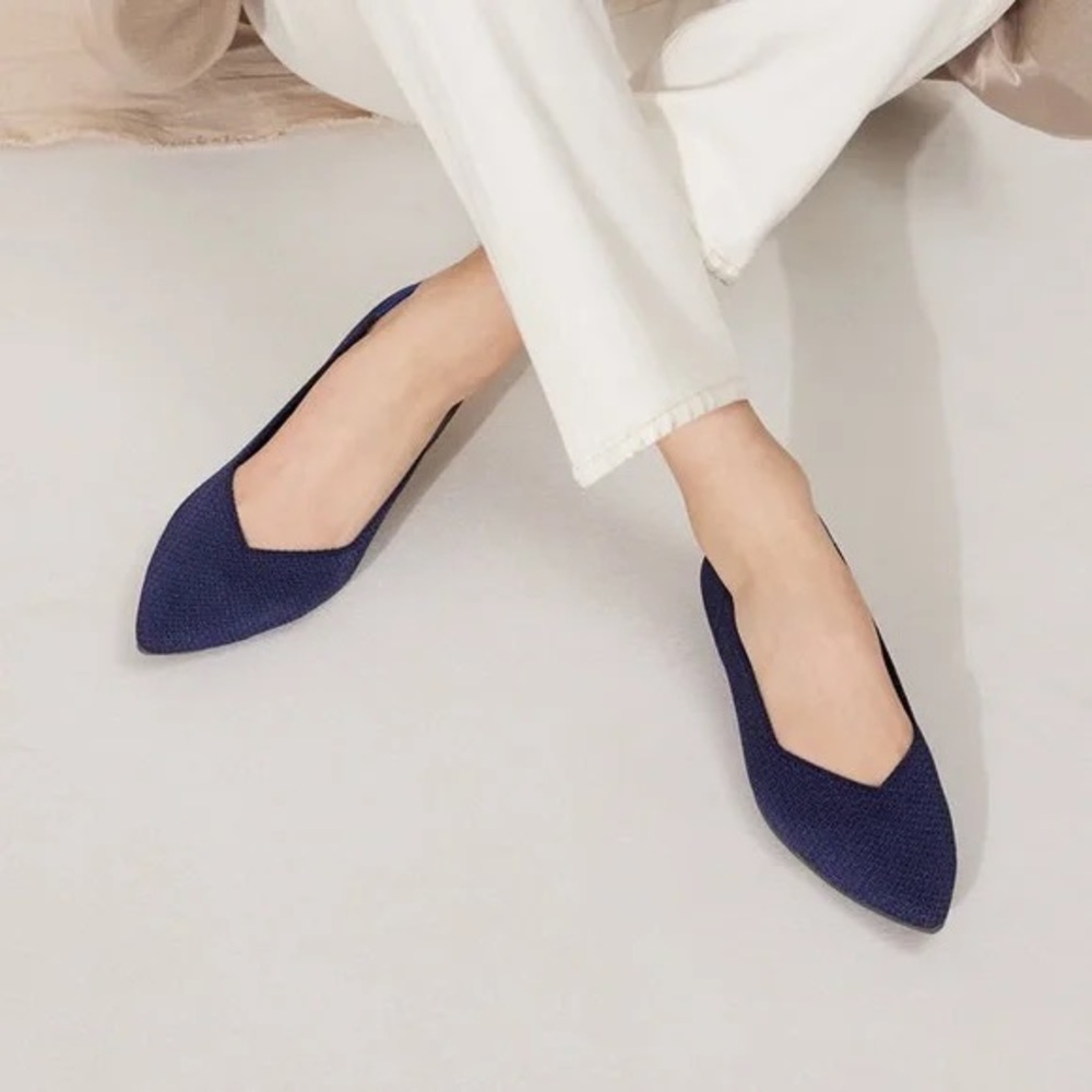 Rothy's The Point Navy Flat